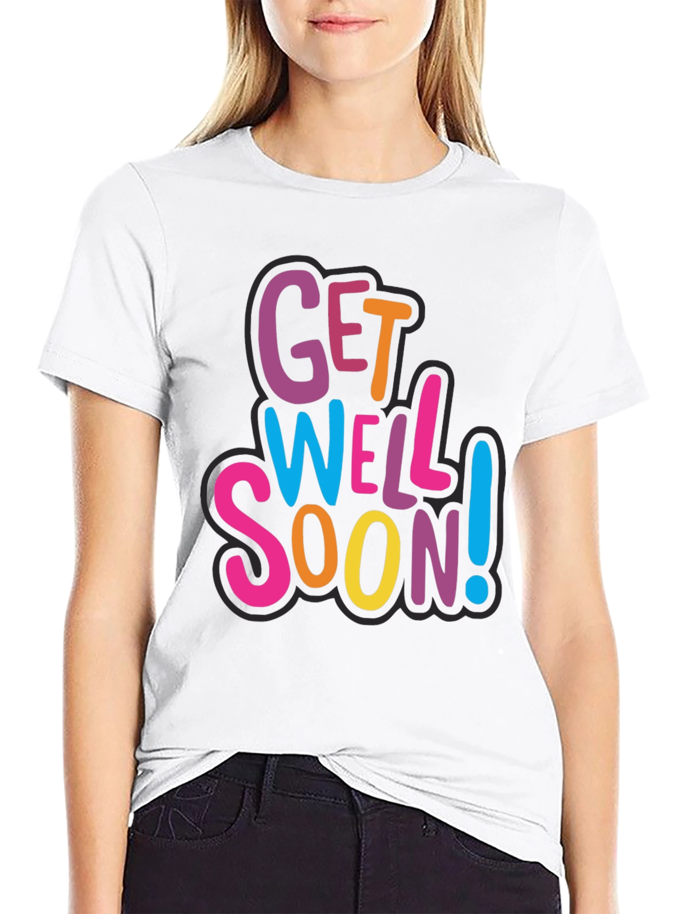 Get Well Soon Graphic Tee - Comfort & Style