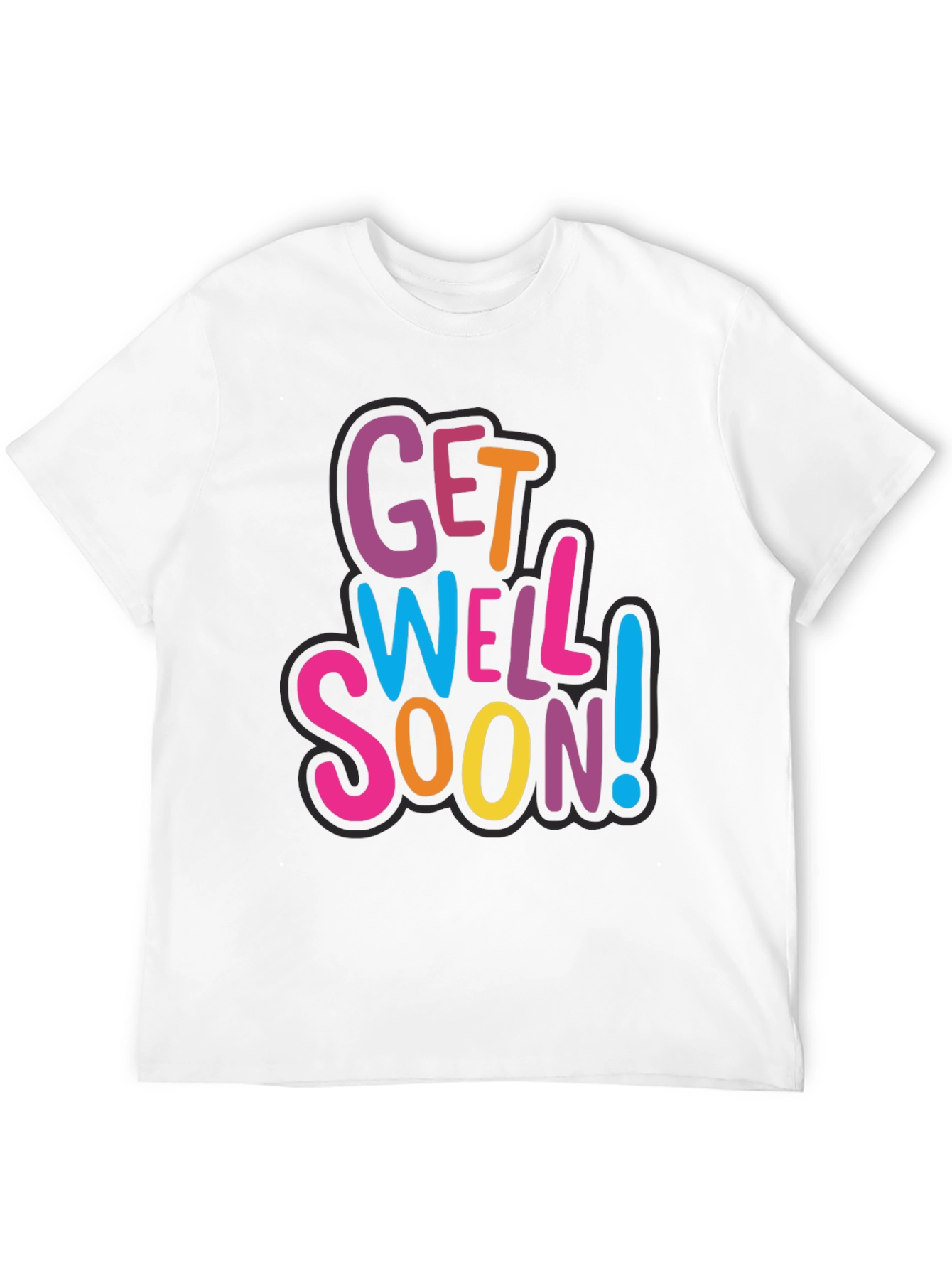 Get Well Soon Graphic Tee - Comfort & Style