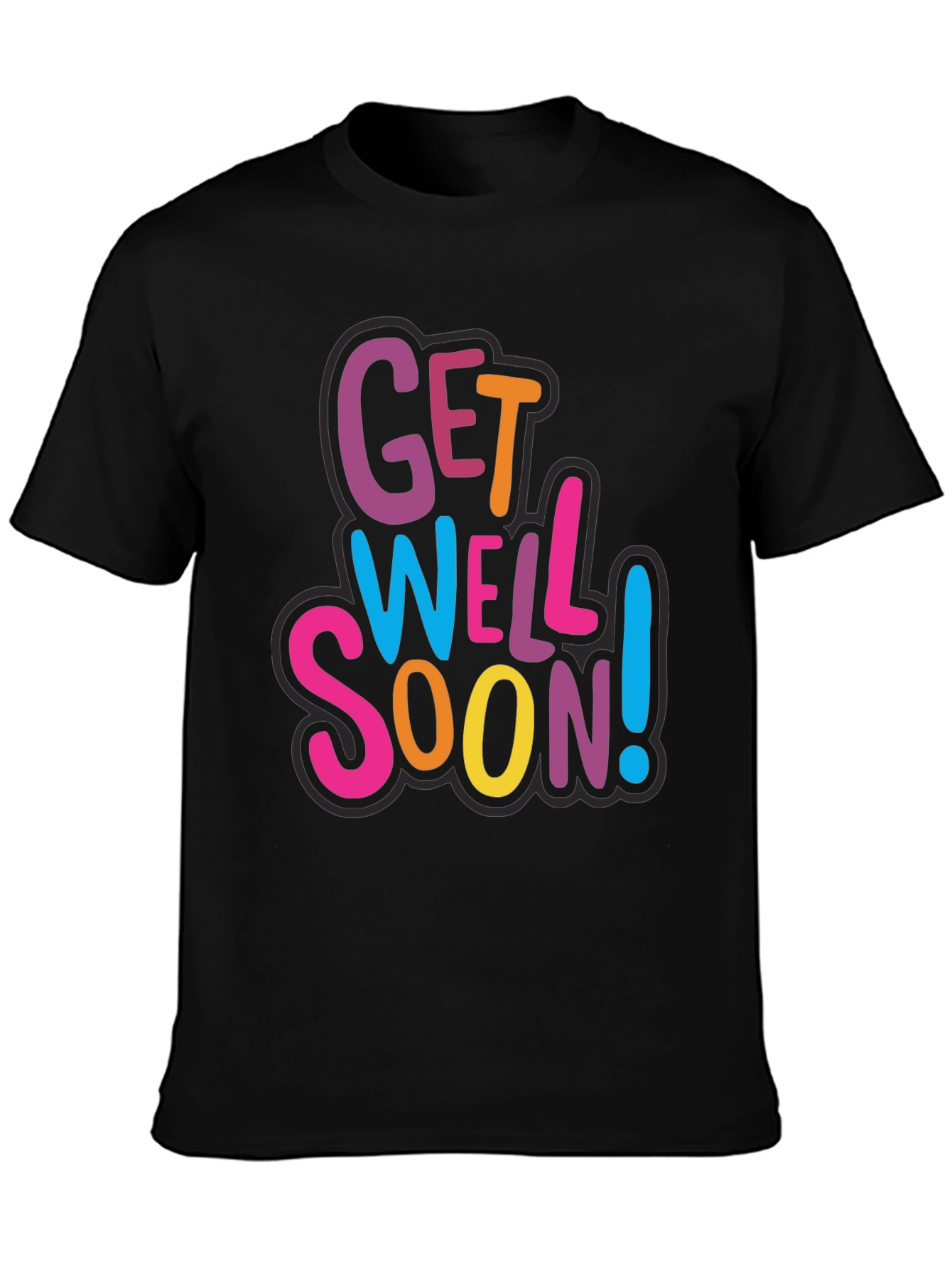 Get Well Soon Graphic Tee - Comfort & Style