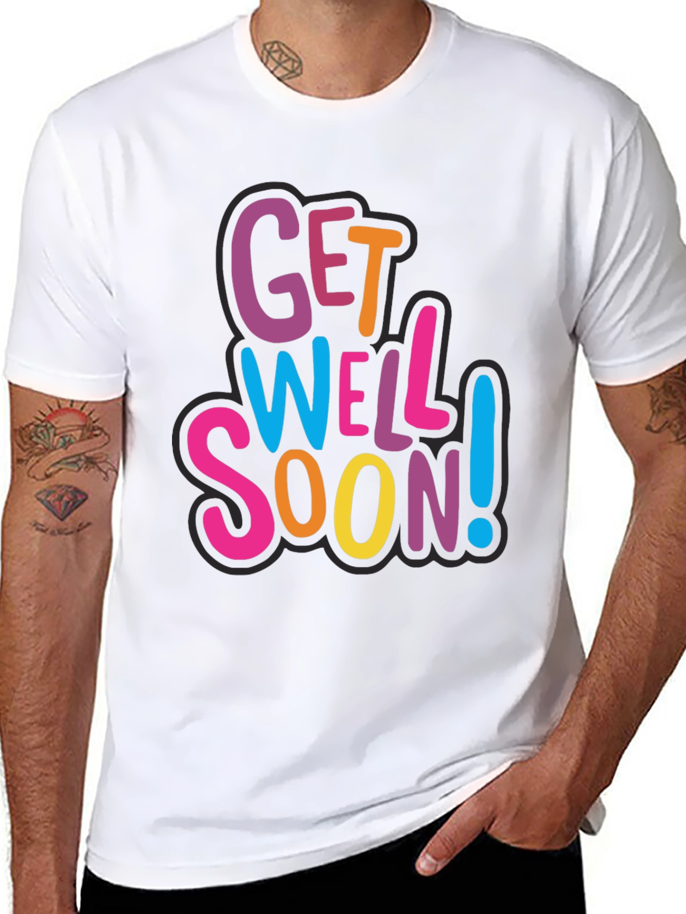 Get Well Soon Graphic Tee - Comfort & Style