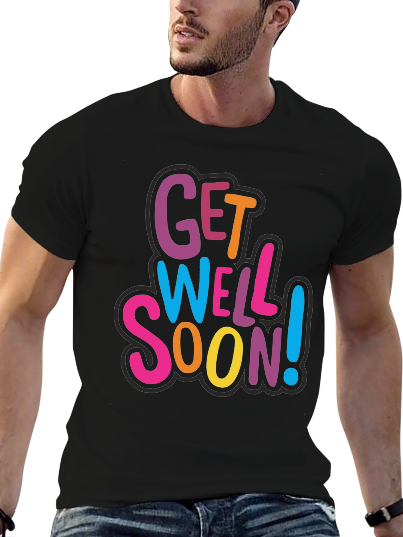 Get Well Soon Graphic Tee - Comfort & Style