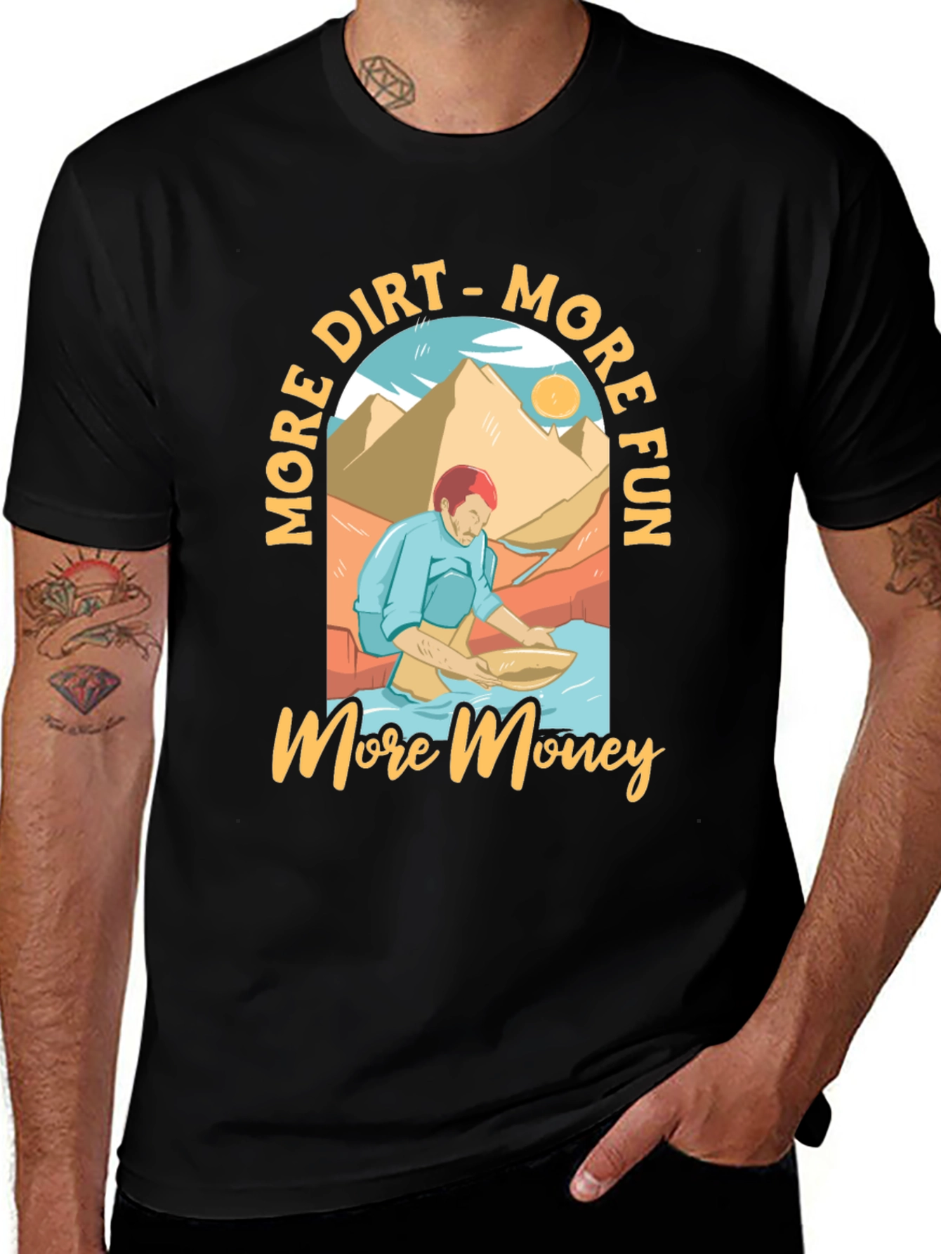 More Dirt More Fun Graphic Tee