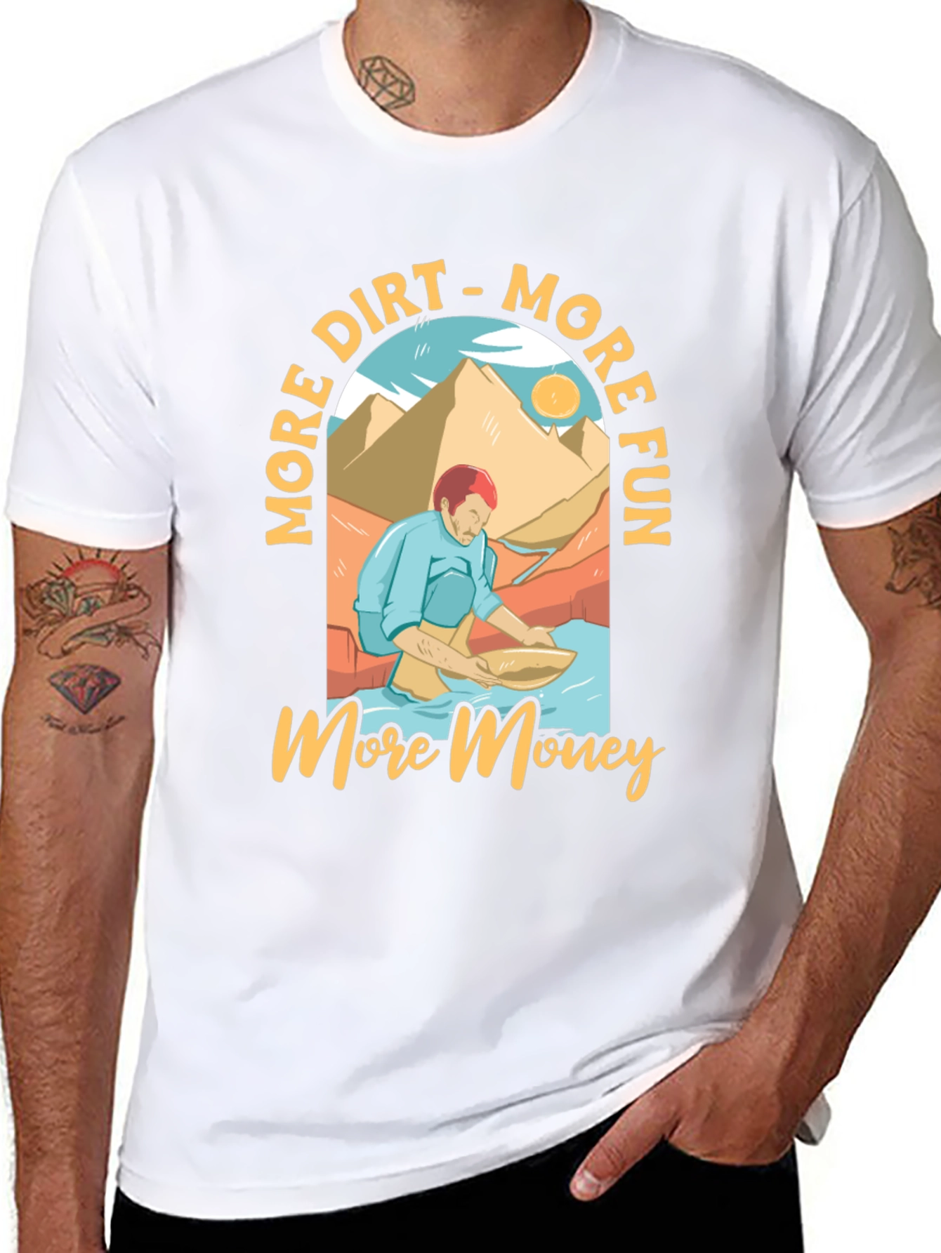 More Dirt More Fun Graphic Tee