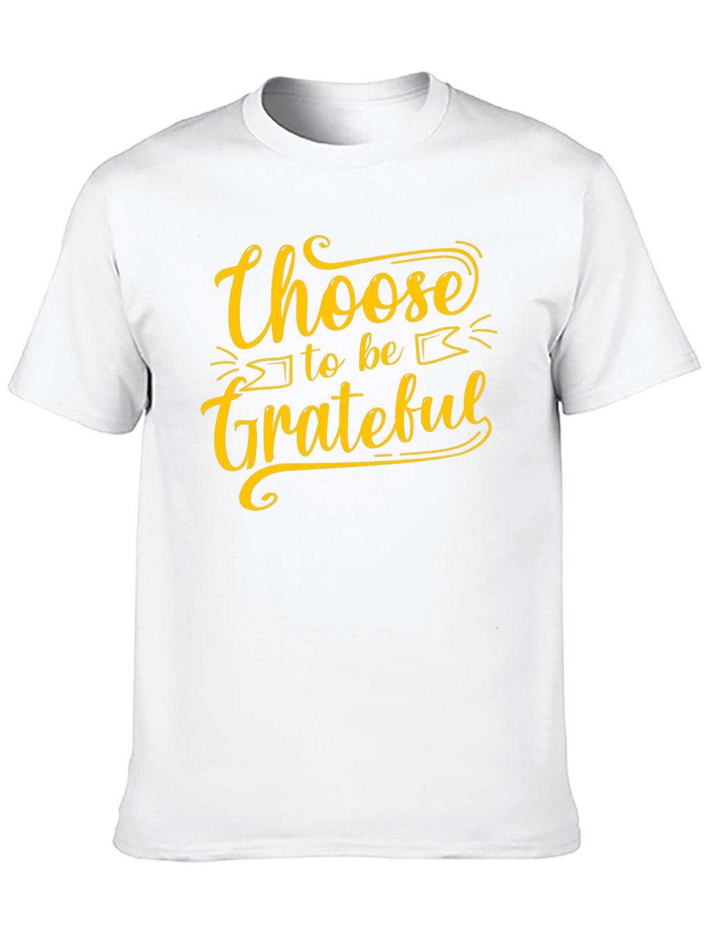 Choose to be Grateful Black T-Shirt