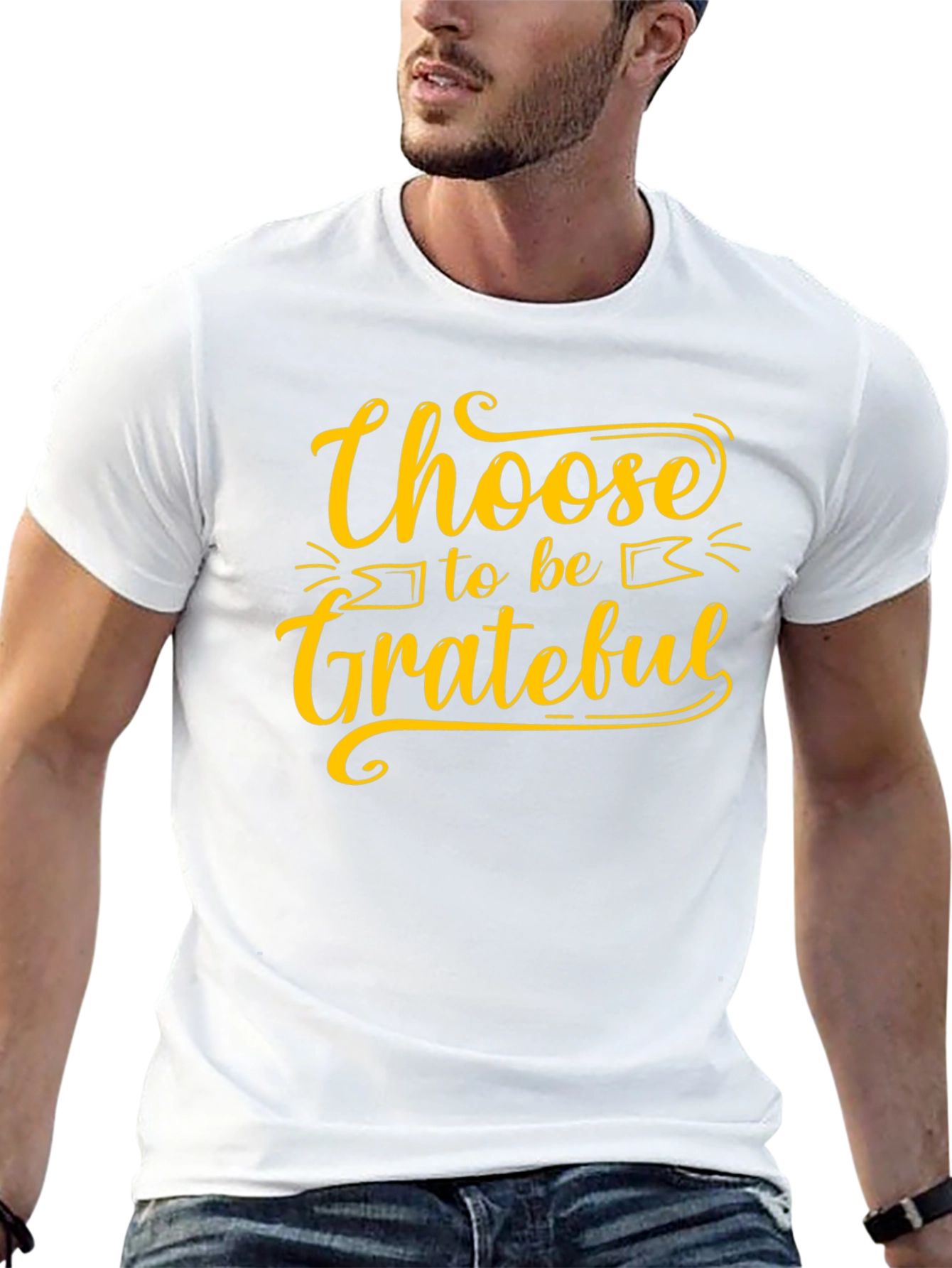 Choose to be Grateful Black T-Shirt