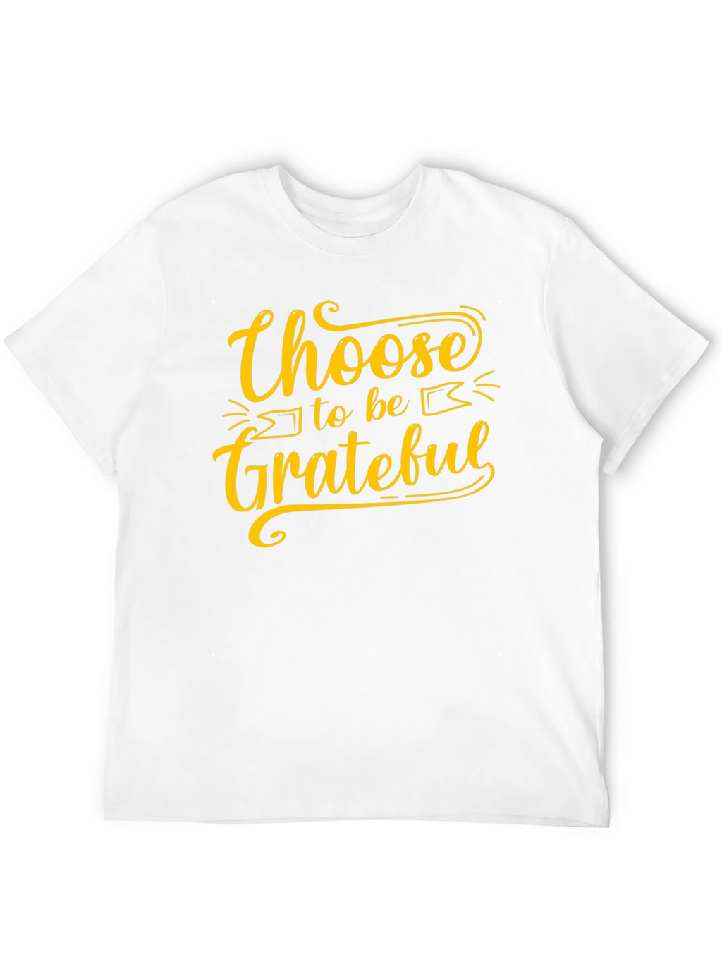 Choose to be Grateful Black T-Shirt