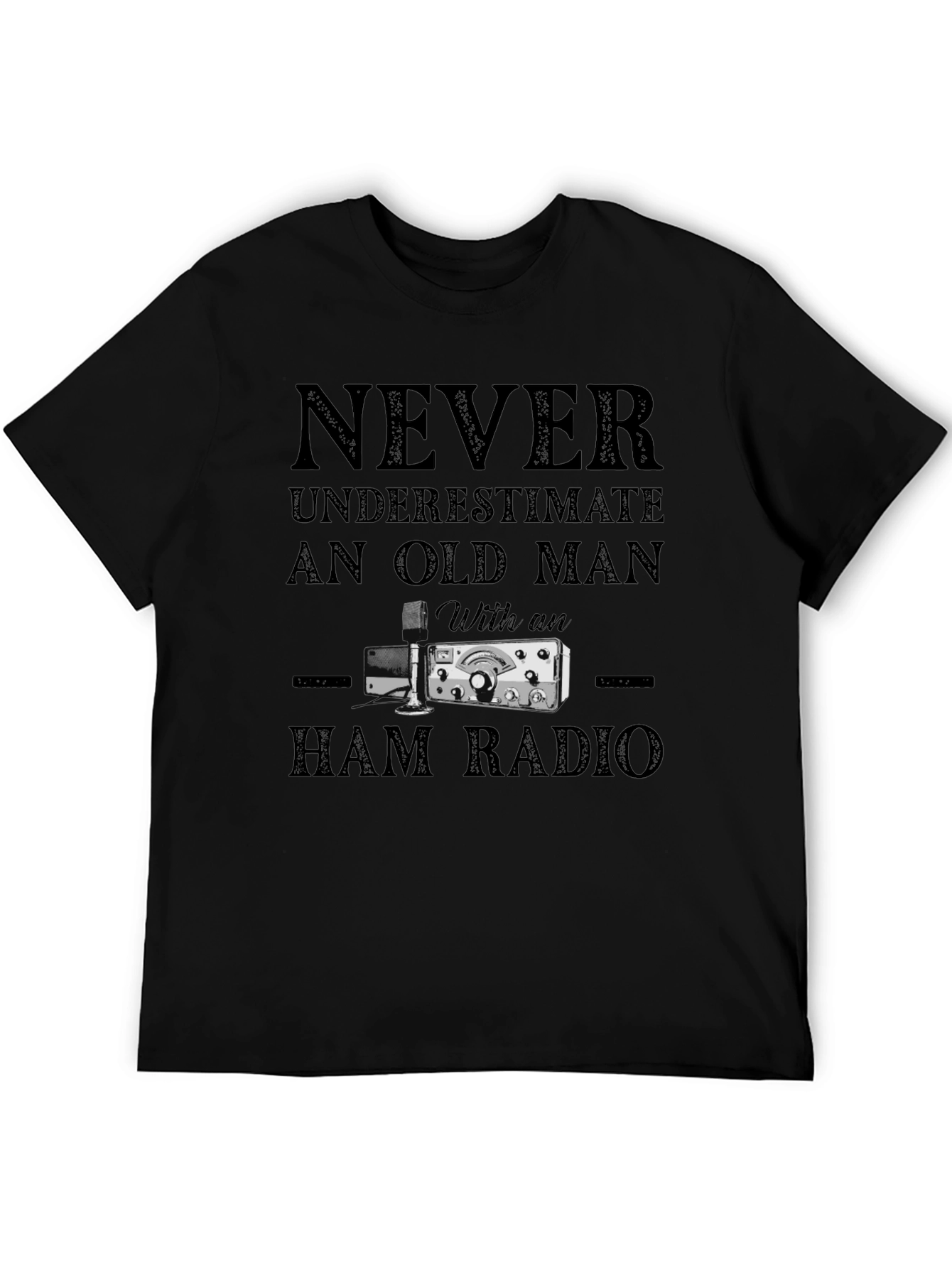 Old Man Ham Radio T-Shirt