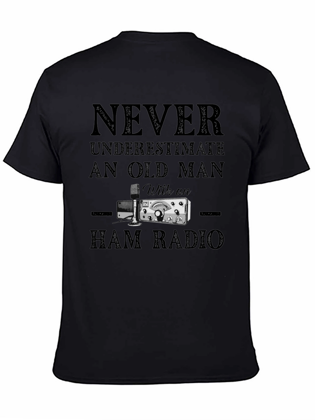 Old Man Ham Radio T-Shirt