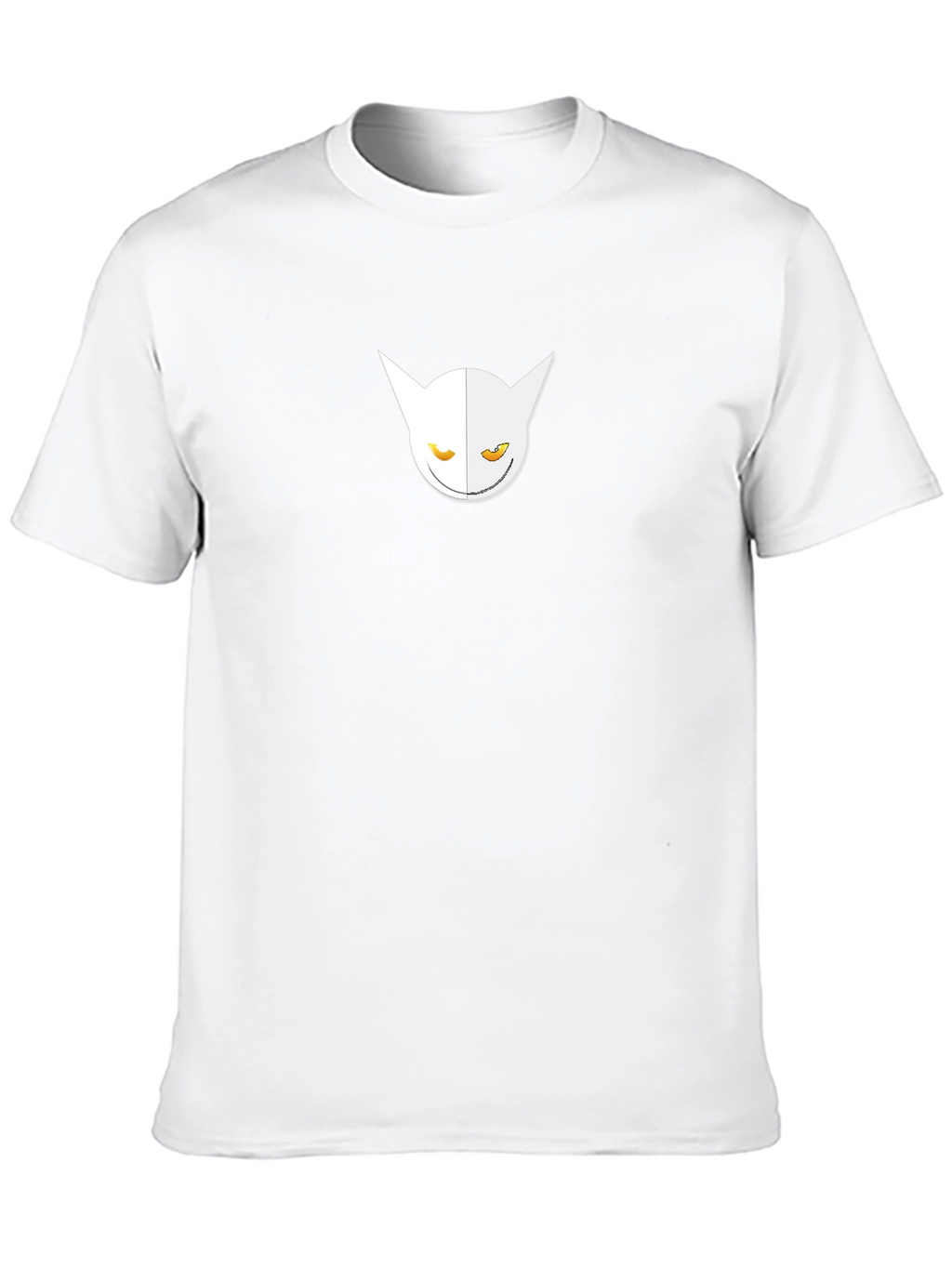 Mens Black T-Shirt with Abstract Graphic Design