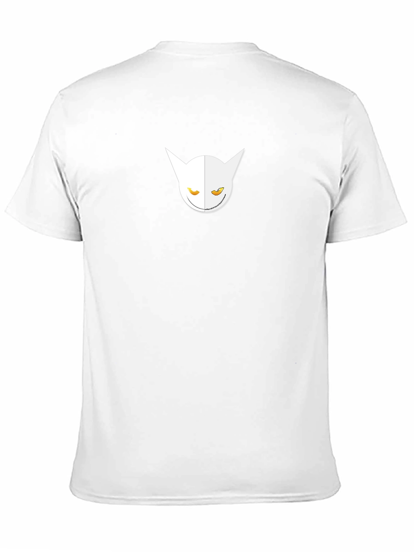 Mens Black T-Shirt with Abstract Graphic Design