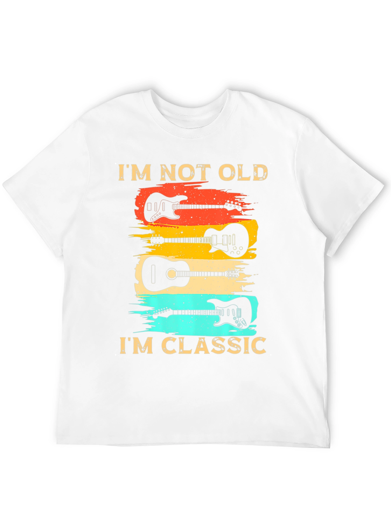 Classic Guitar T-Shirt - Im Not Old