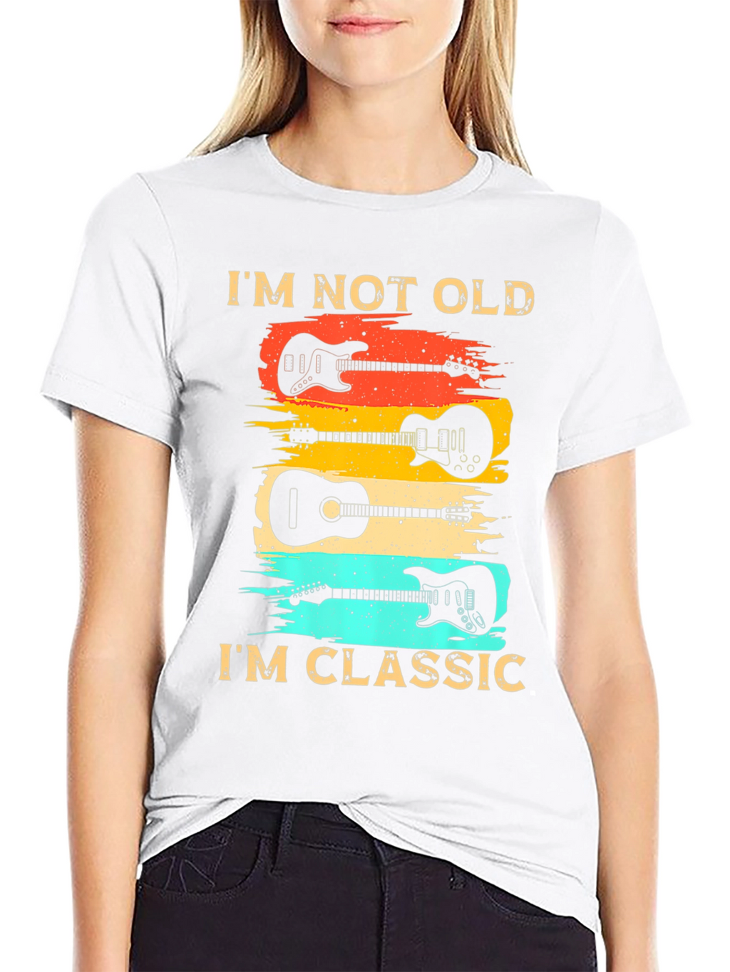 Classic Guitar T-Shirt - Im Not Old