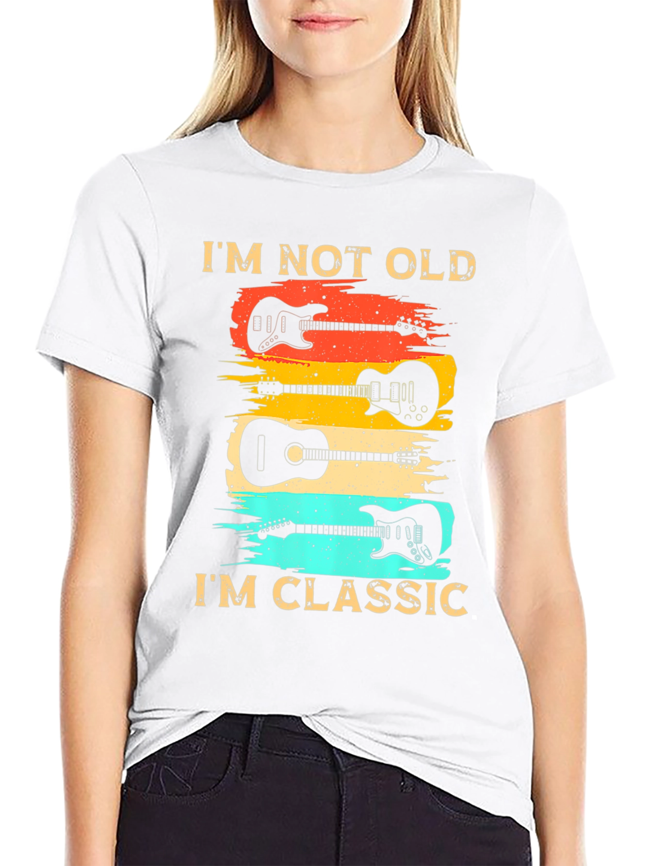 Classic Guitar T-Shirt - Im Not Old