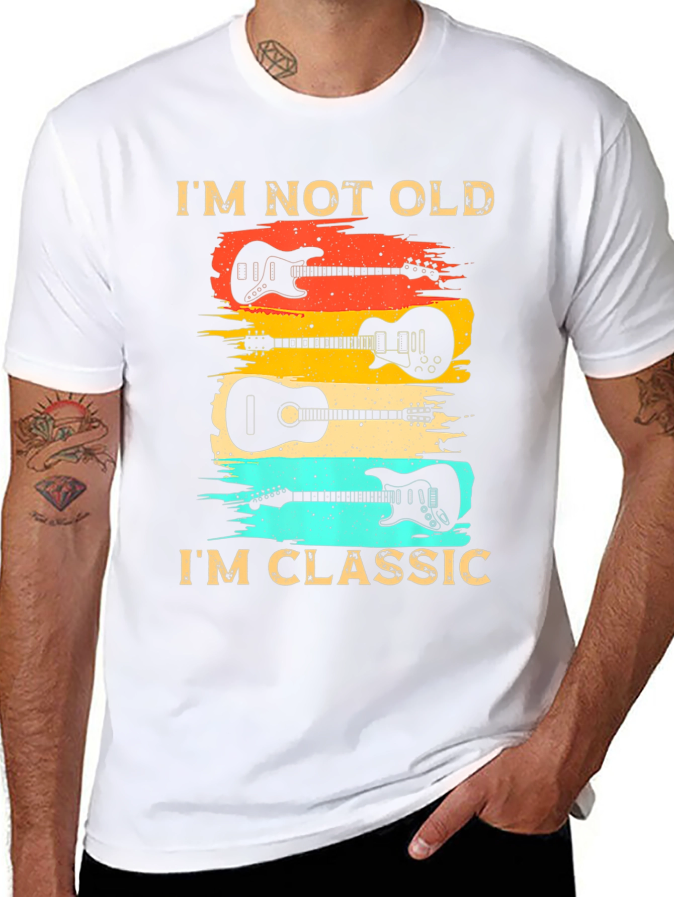 Classic Guitar T-Shirt - Im Not Old