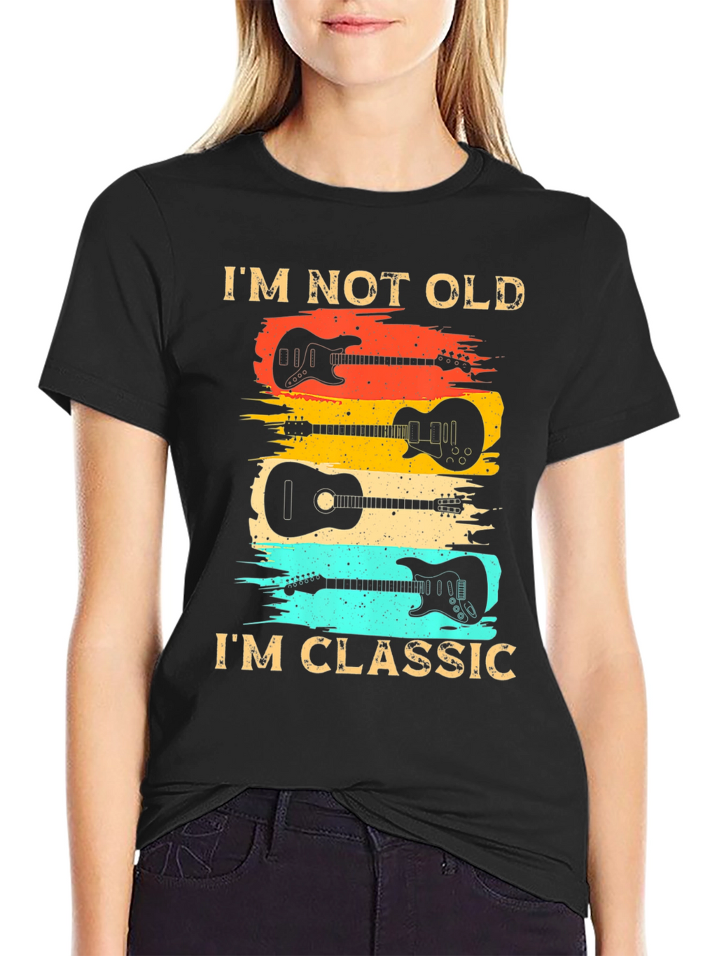 Classic Guitar T-Shirt - Im Not Old