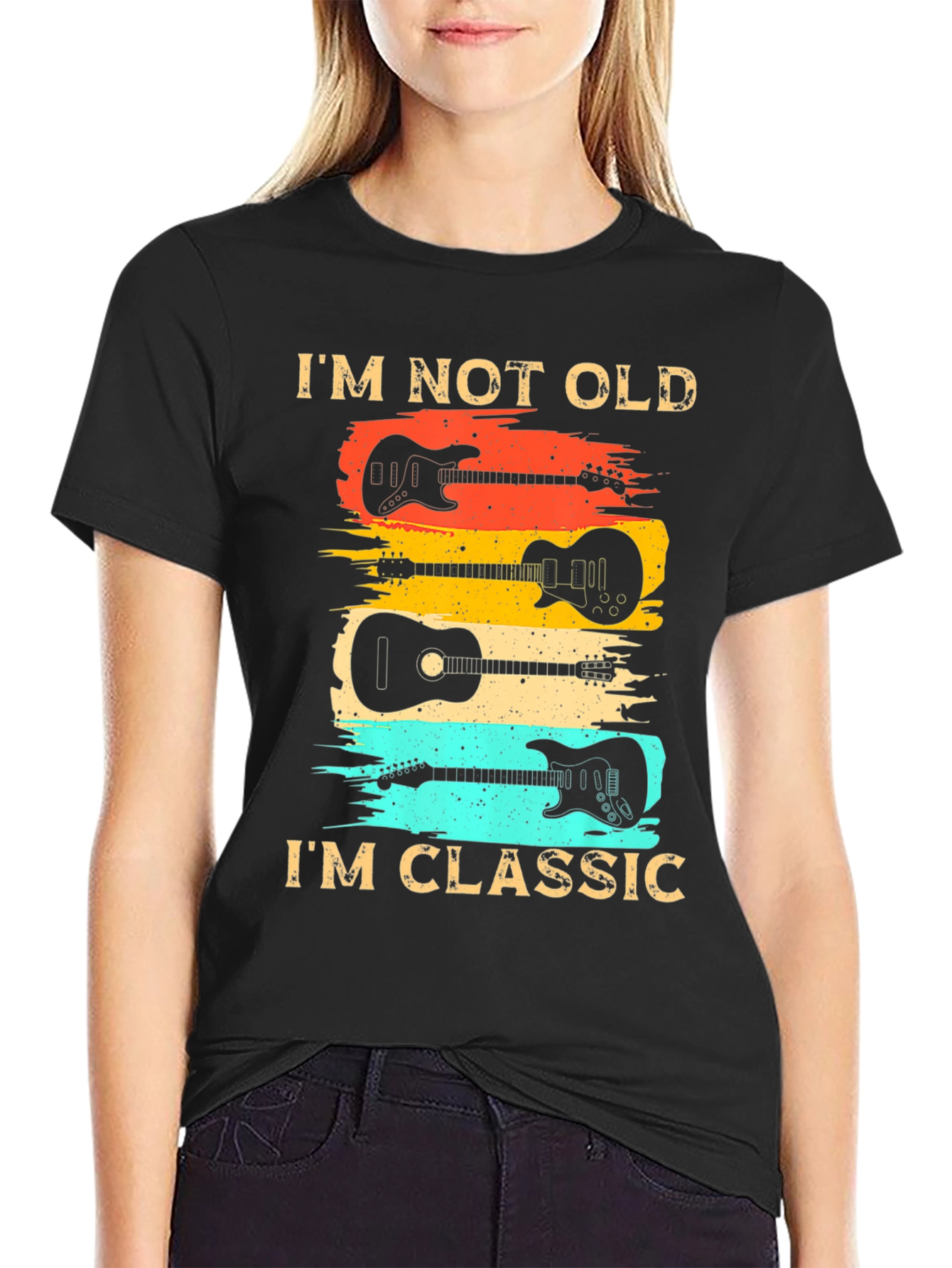 Classic Guitar T-Shirt - Im Not Old