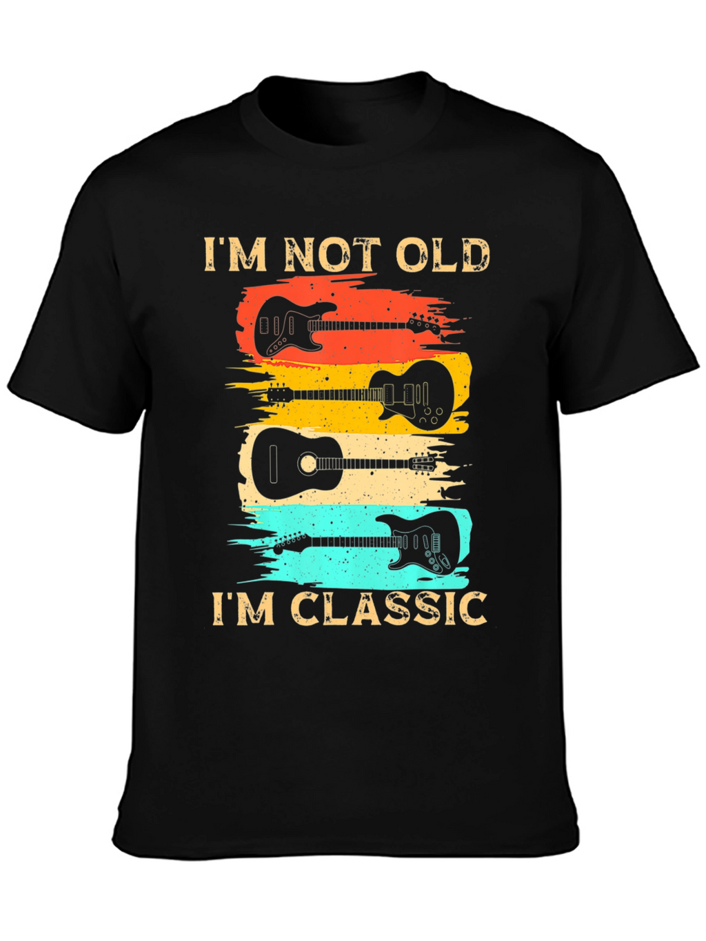 Classic Guitar T-Shirt - Im Not Old