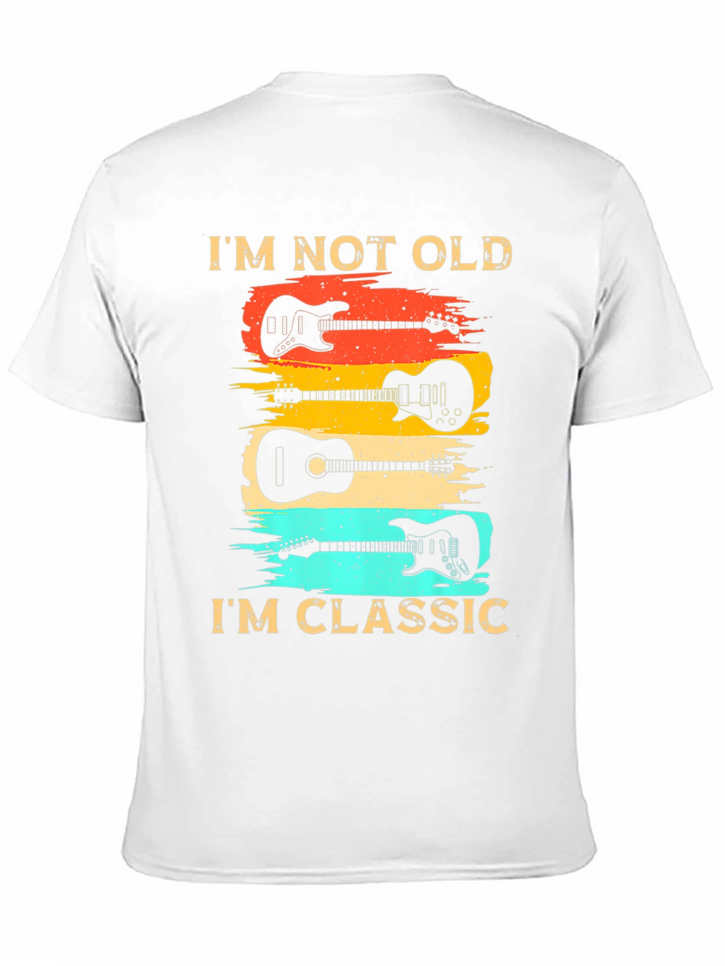 Classic Guitar T-Shirt - Im Not Old