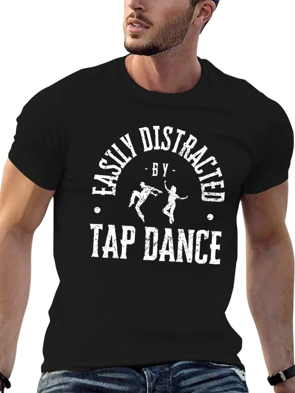 Easily Distracted by Tap Dance T-Shirt