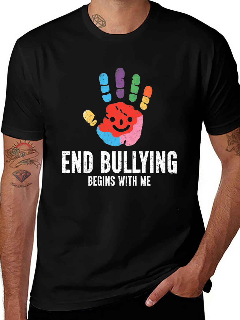 End Bullying Begins With Me T-Shirt