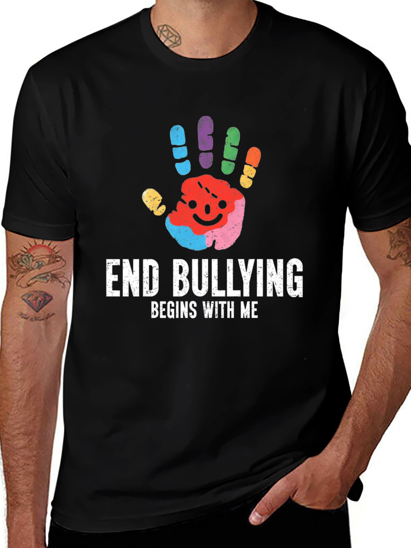 End Bullying Begins With Me T-Shirt