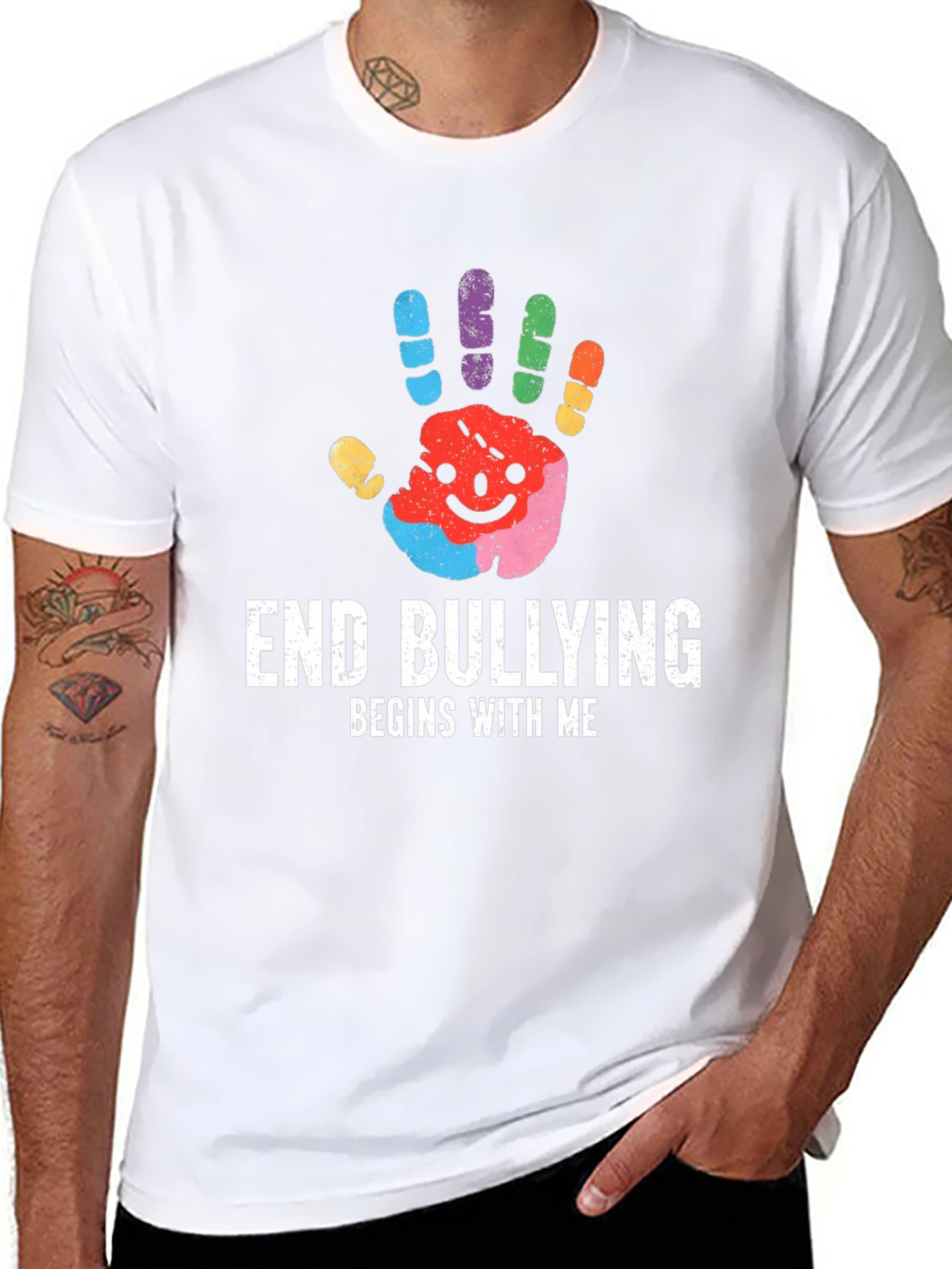 End Bullying Begins With Me T-Shirt