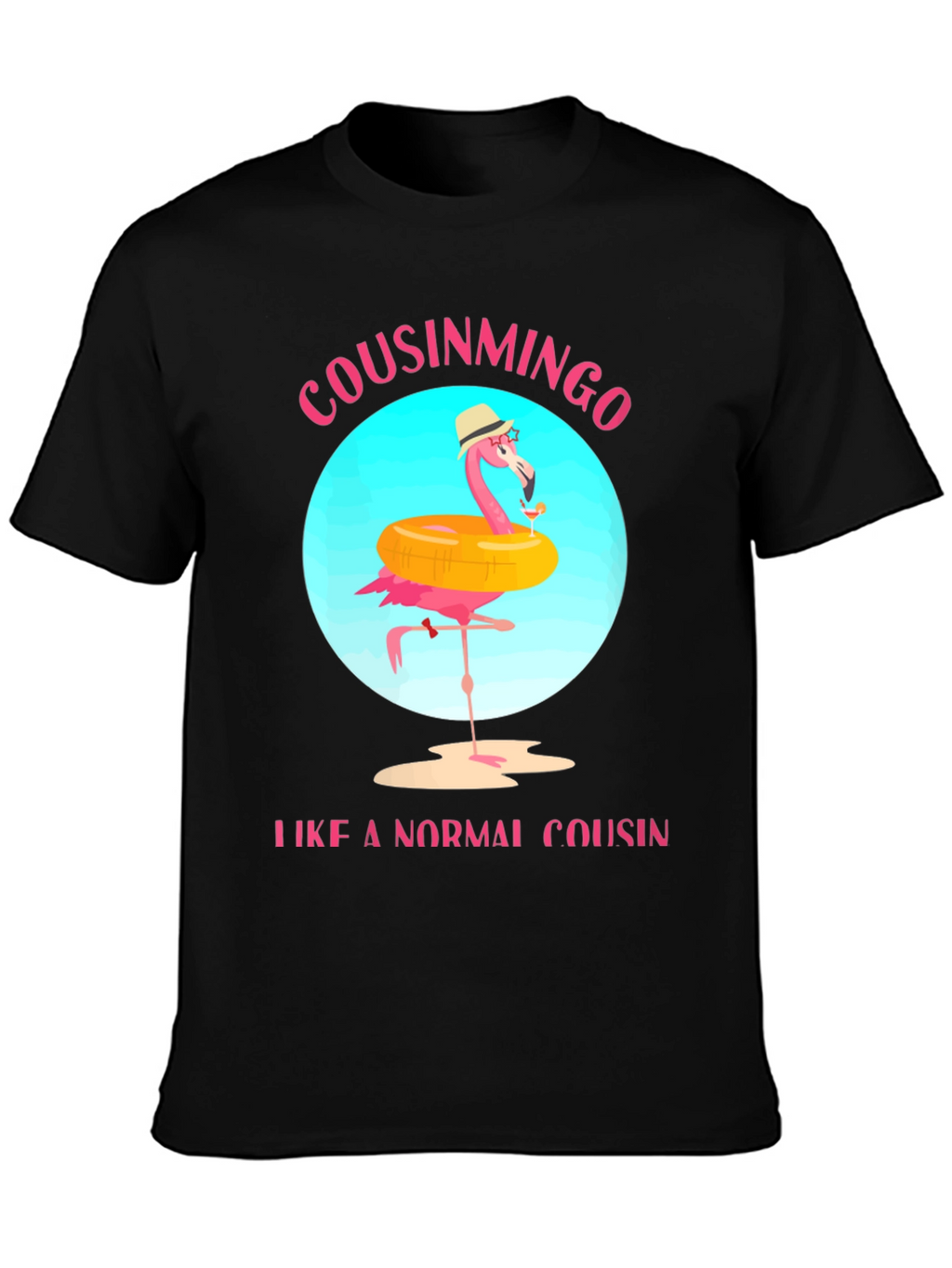 Cousinmingo Funny Flamingo Cousin T-Shirt