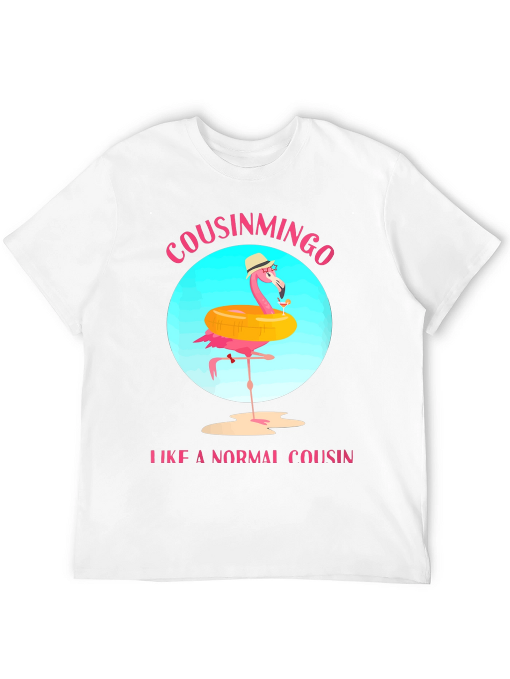 Cousinmingo Funny Flamingo Cousin T-Shirt