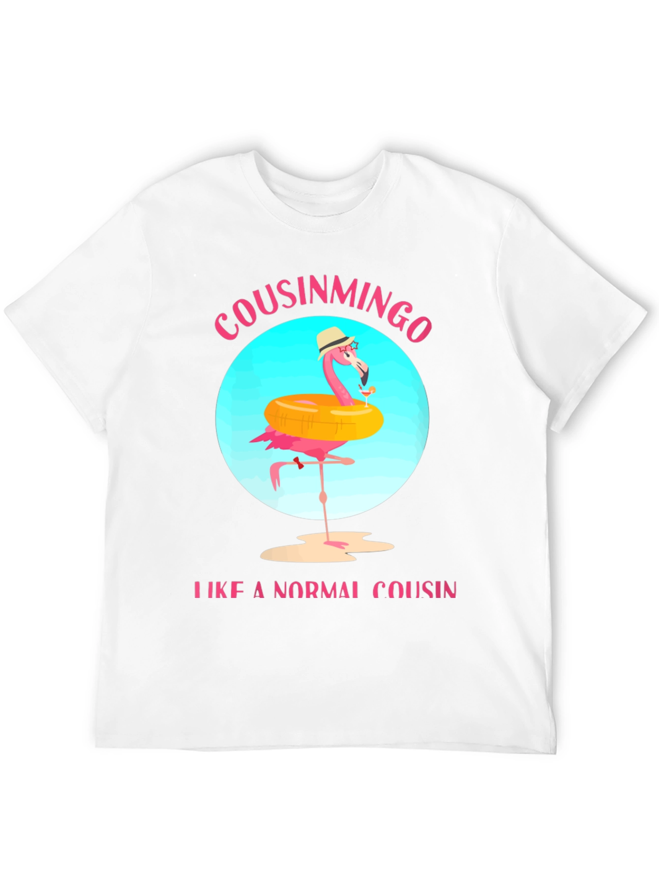 Cousinmingo Funny Flamingo Cousin T-Shirt