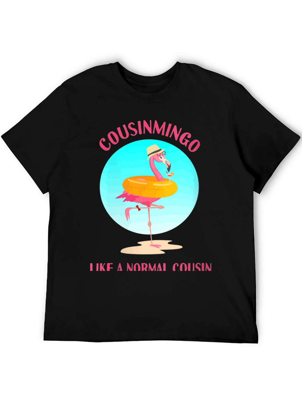 Cousinmingo Funny Flamingo Cousin T-Shirt