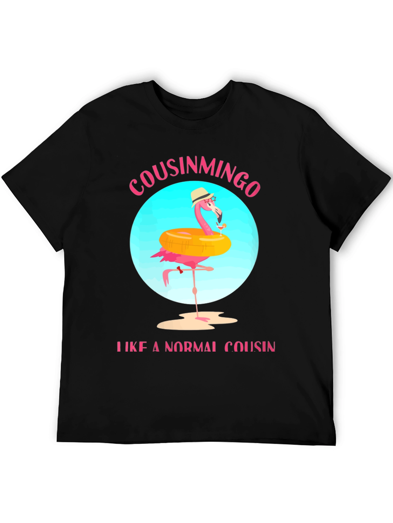 Cousinmingo Funny Flamingo Cousin T-Shirt