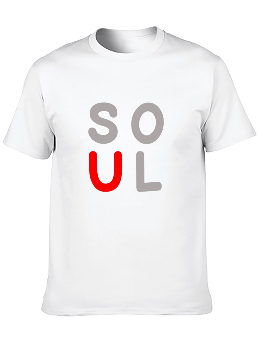Soulful Black Graphic Tee