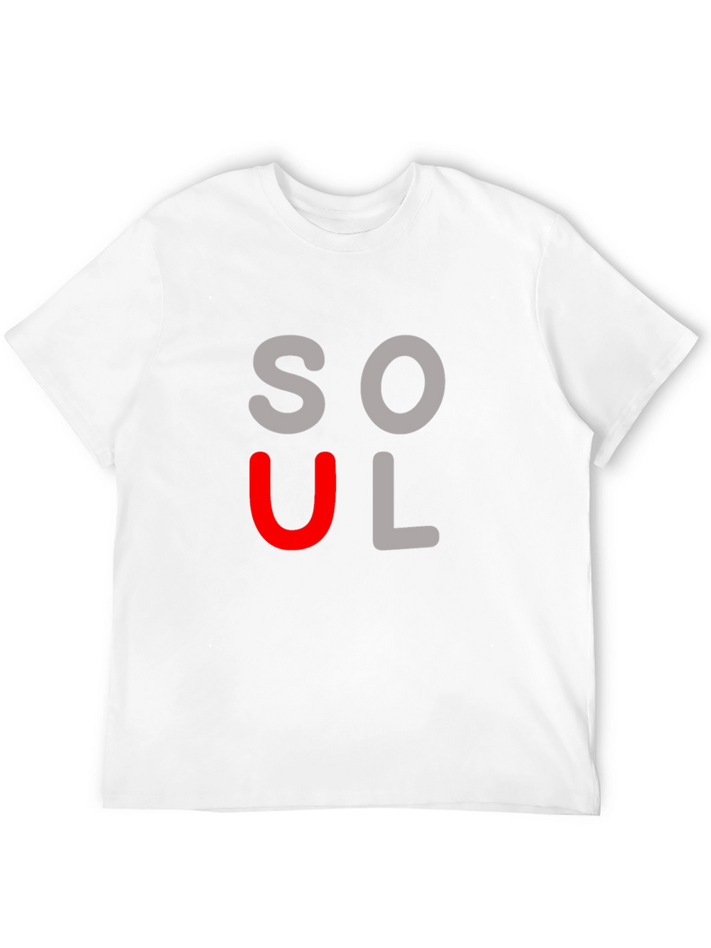Soulful Black Graphic Tee