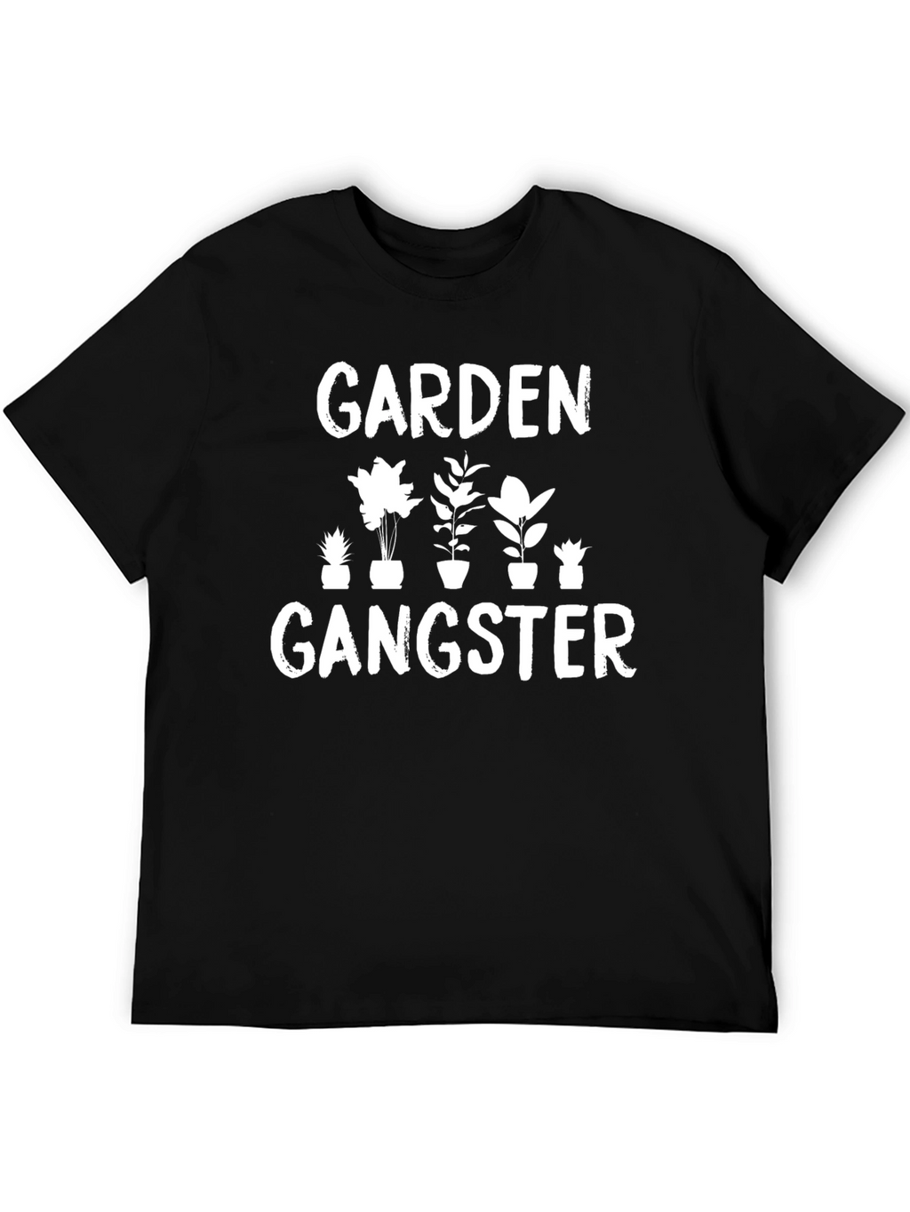 Garden Gangster Black T-Shirt