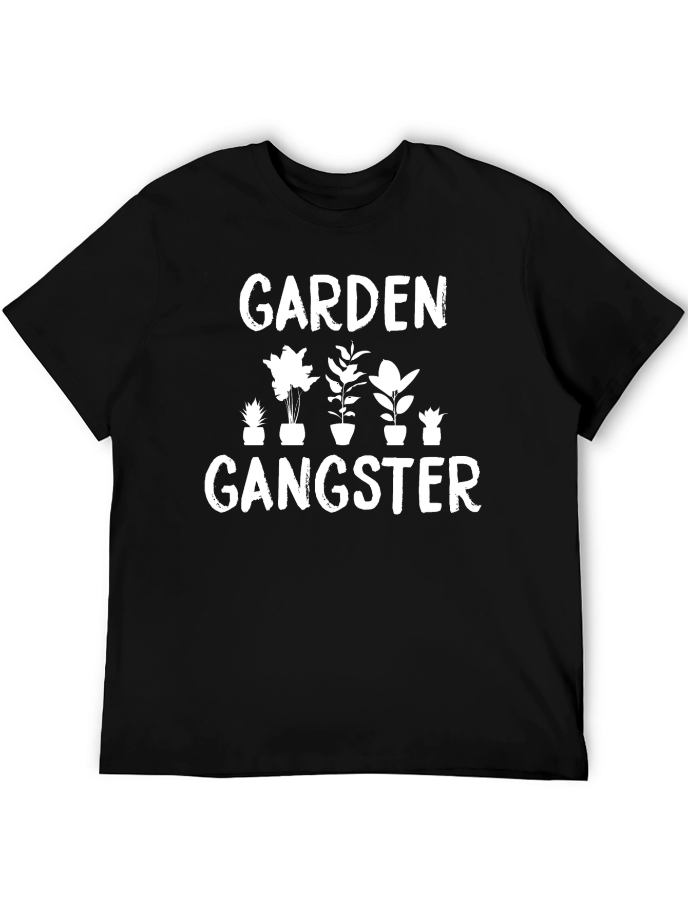 Garden Gangster Black T-Shirt