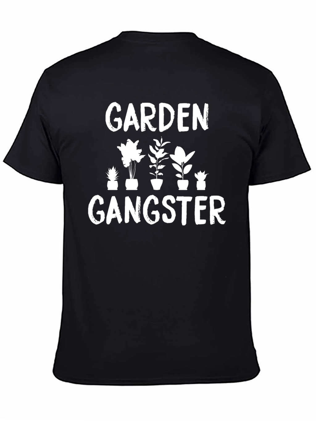 Garden Gangster Black T-Shirt