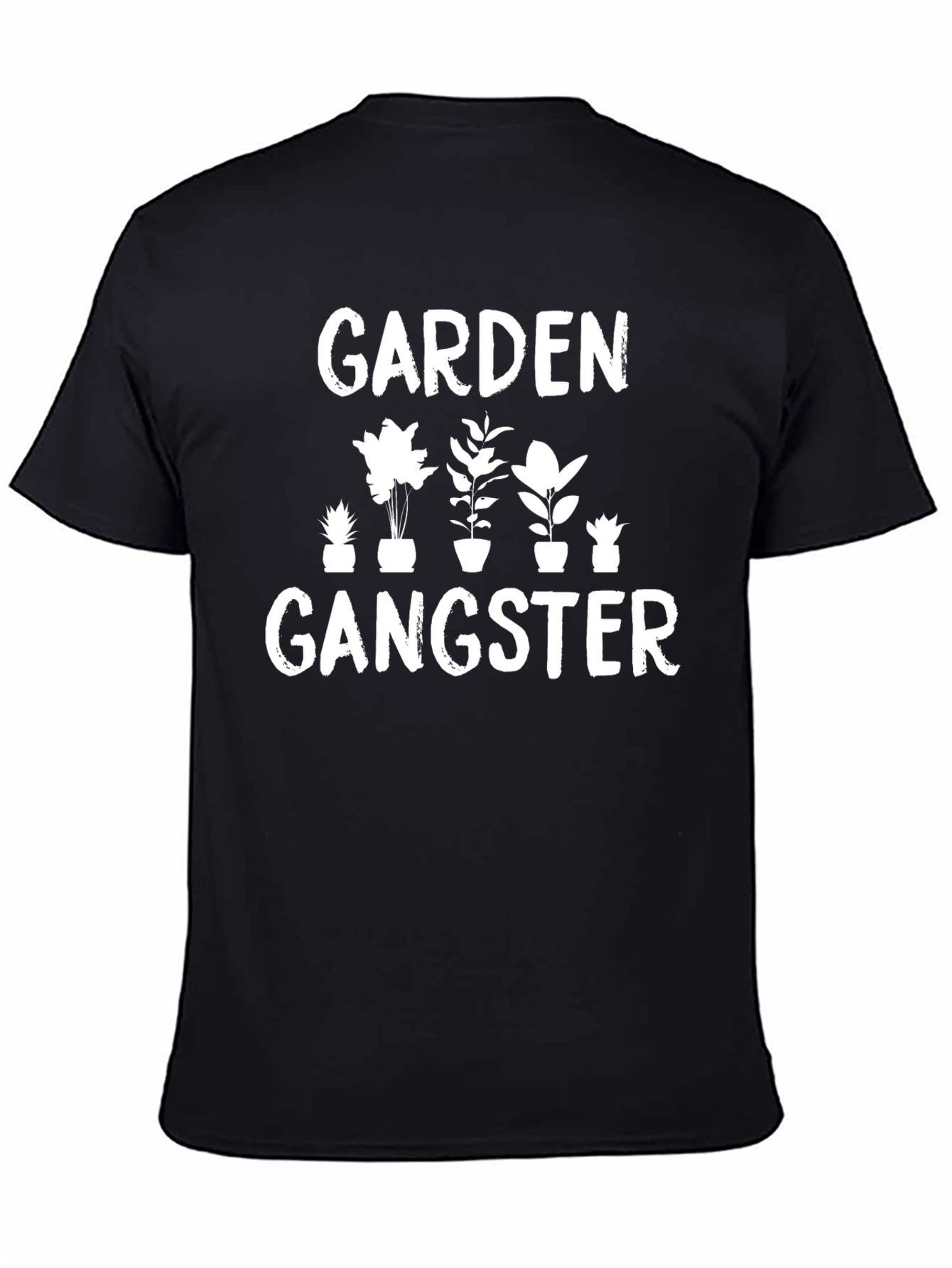 Garden Gangster Black T-Shirt