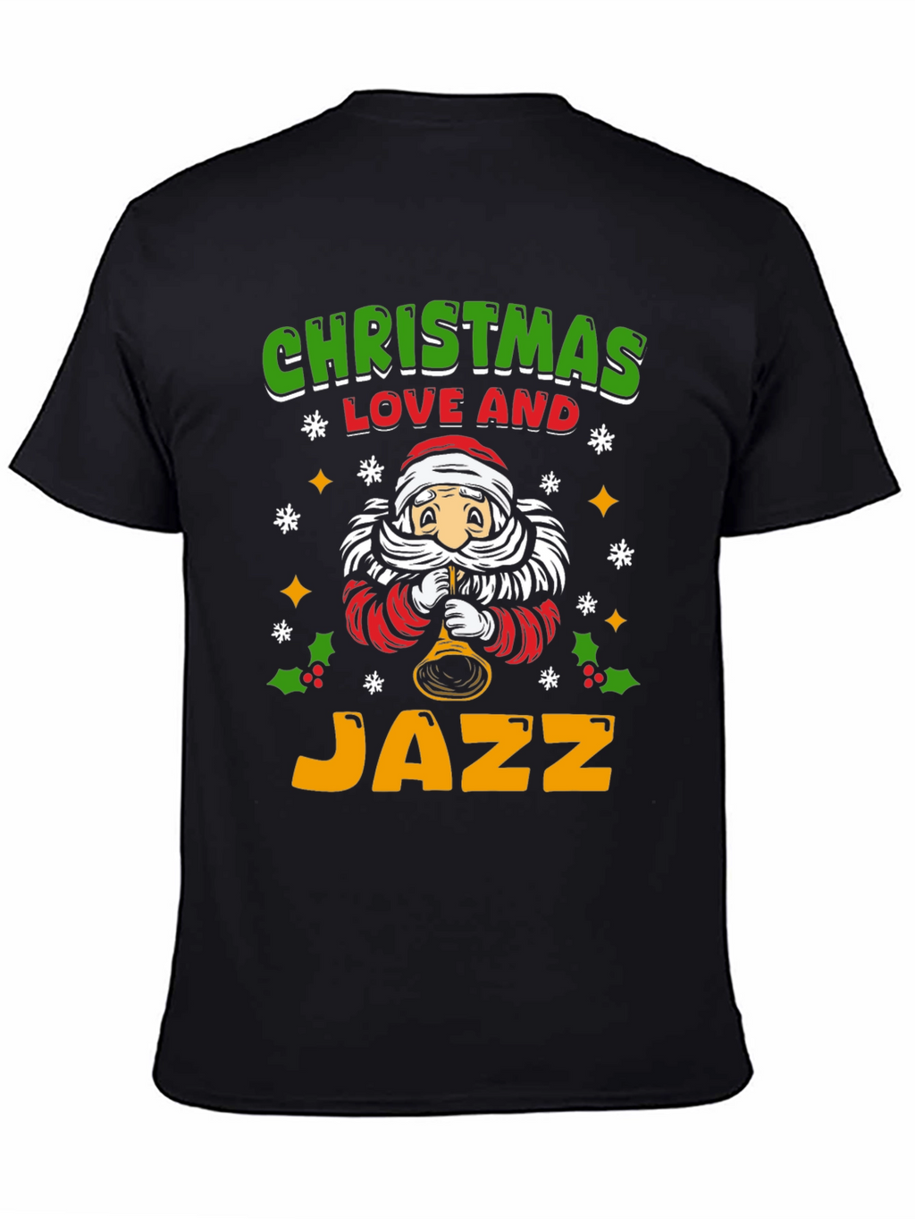Christmas Love & Jazz Graphic T-Shirt