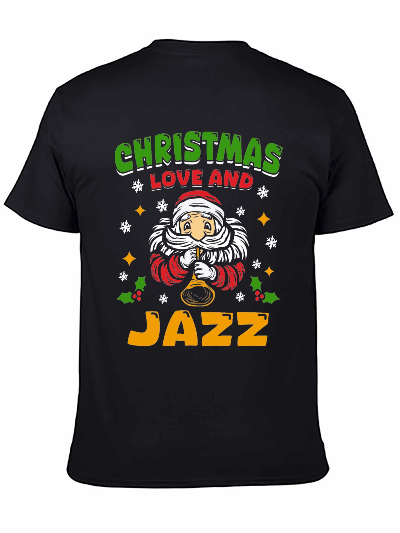 Christmas Love & Jazz Graphic T-Shirt