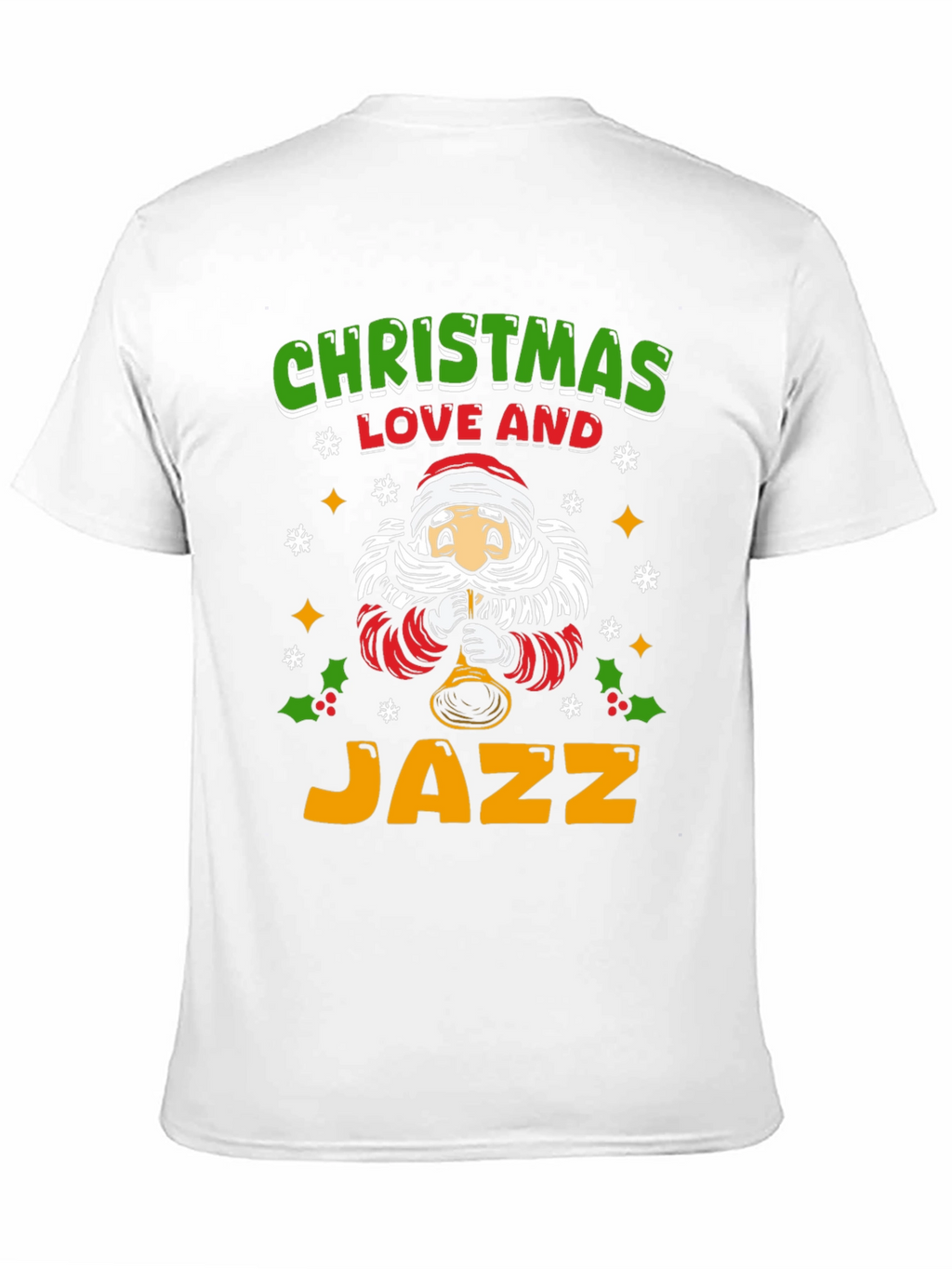 Christmas Love & Jazz Graphic T-Shirt