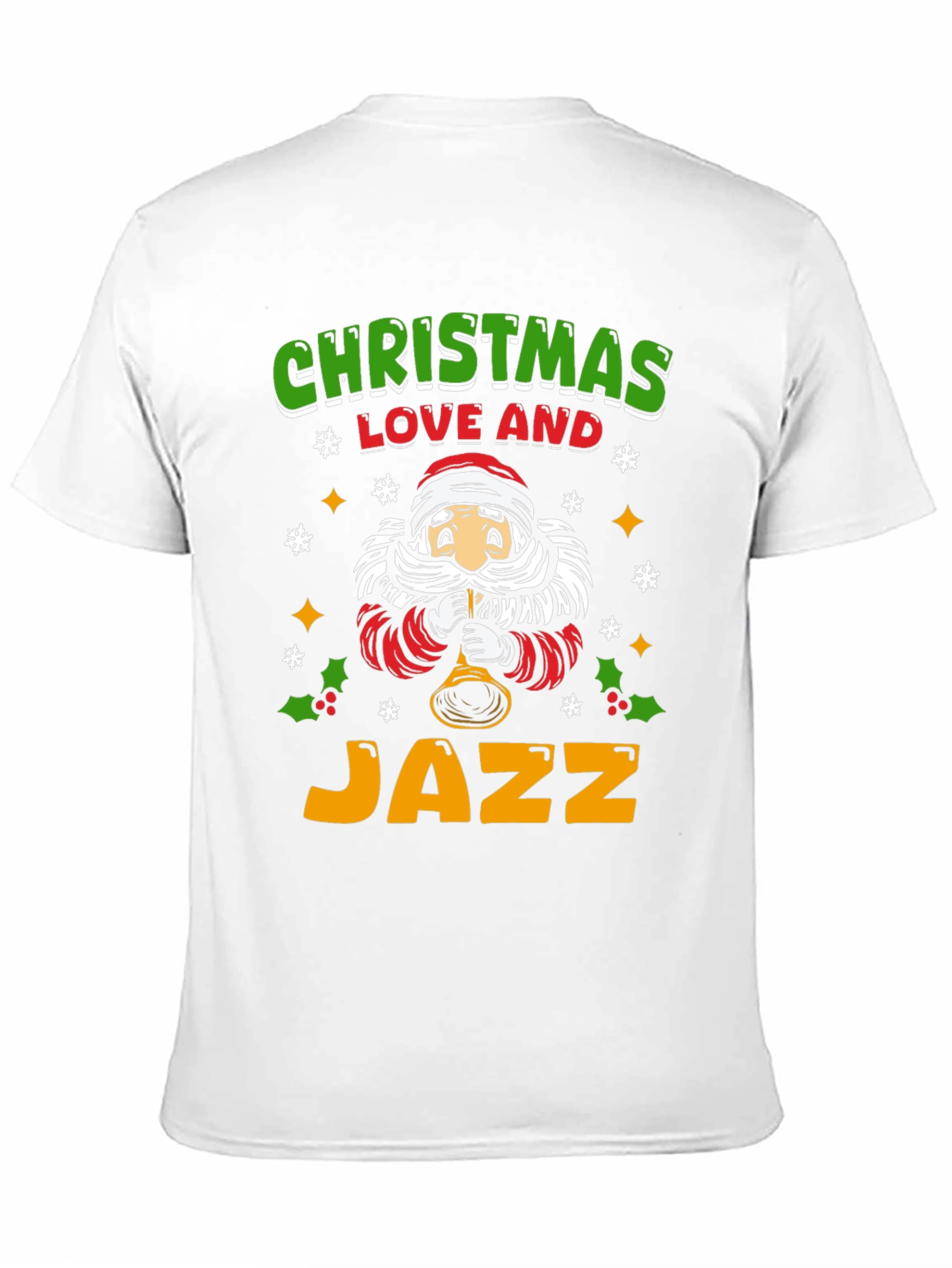 Christmas Love & Jazz Graphic T-Shirt