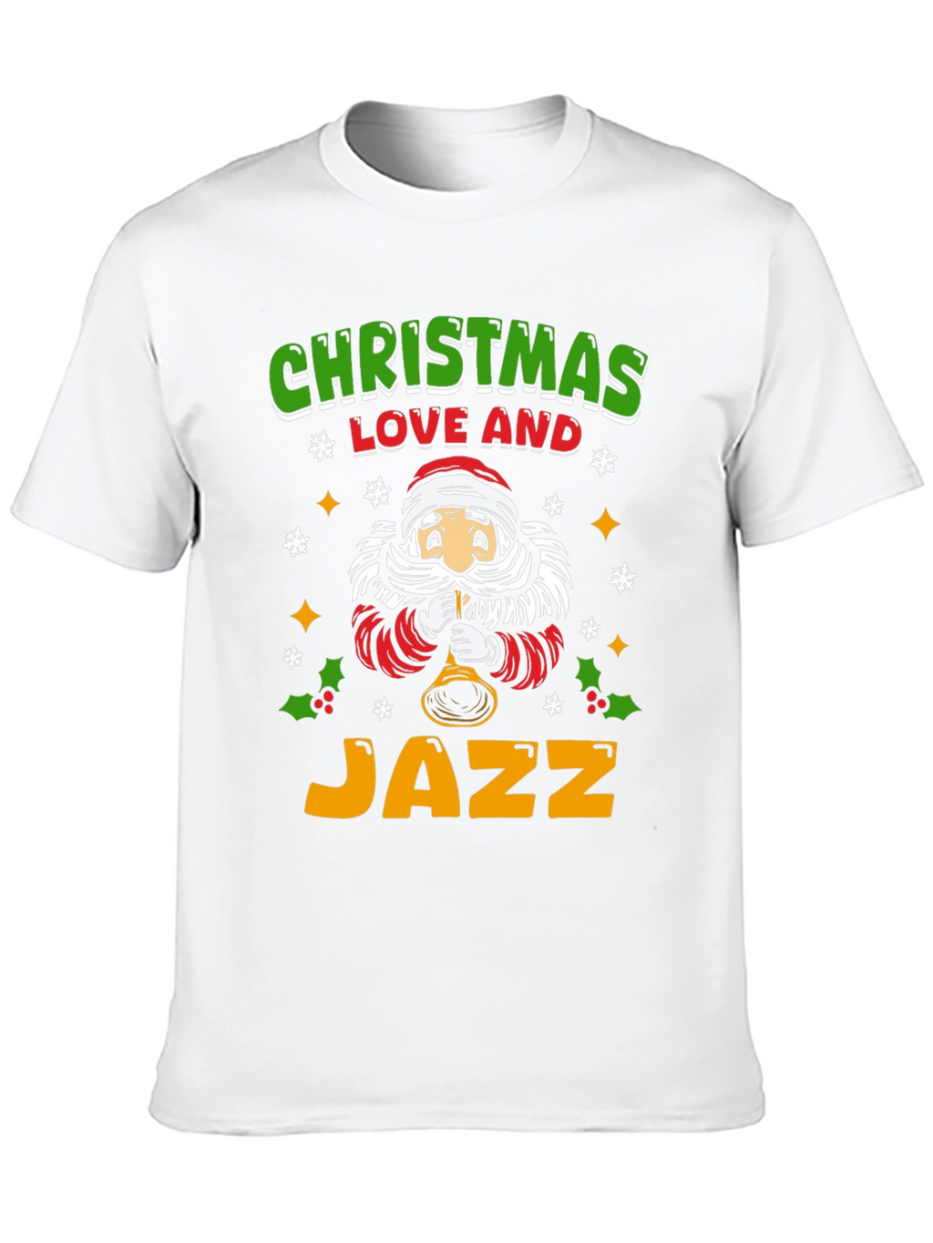 Christmas Love & Jazz Graphic T-Shirt