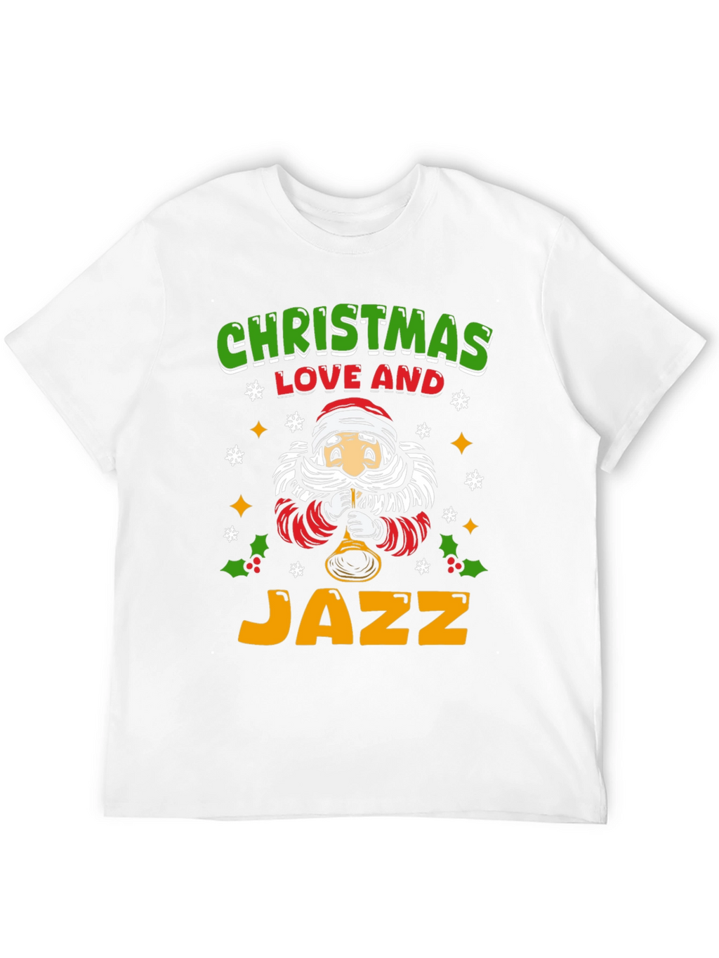 Christmas Love & Jazz Graphic T-Shirt