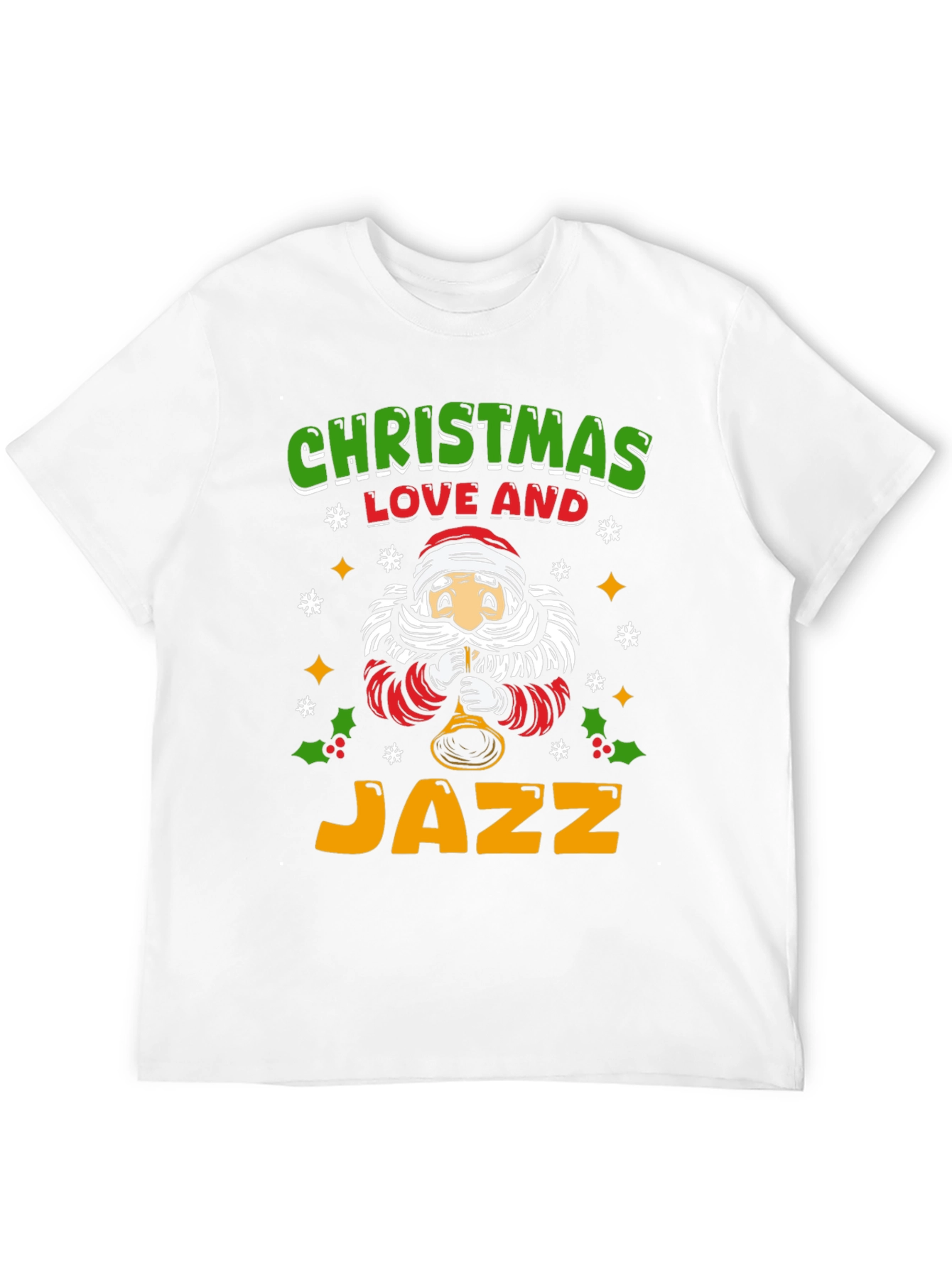 Christmas Love & Jazz Graphic T-Shirt