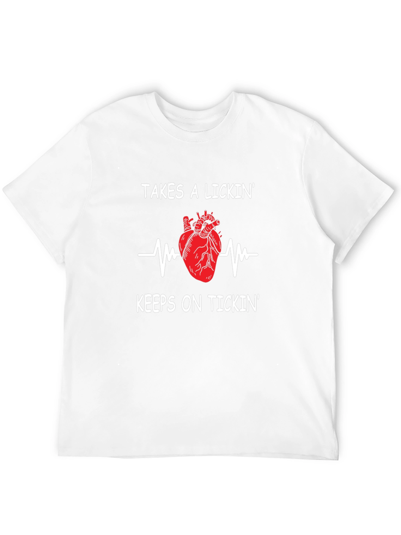 Takes A Lickin Keeps On Tickin Graphic Tee
