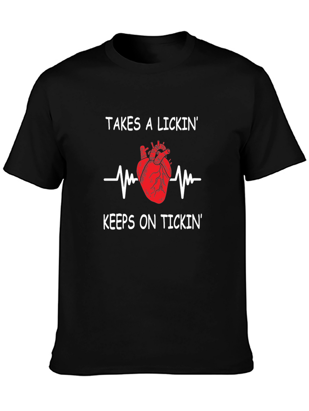 Takes A Lickin Keeps On Tickin Graphic Tee