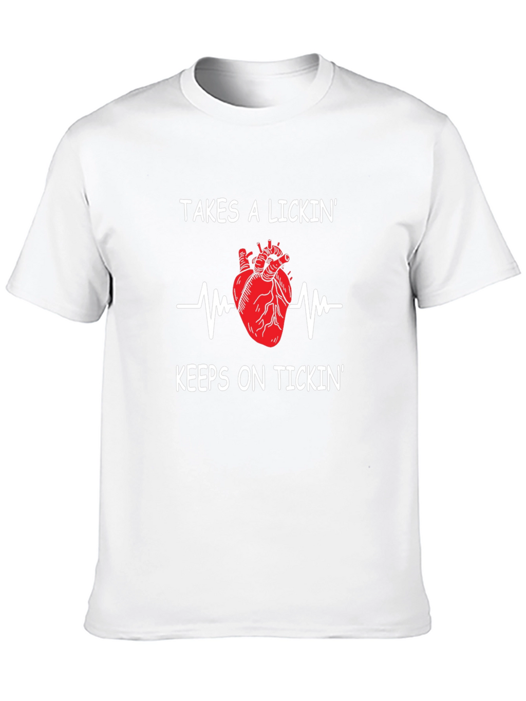 Takes A Lickin Keeps On Tickin Graphic Tee
