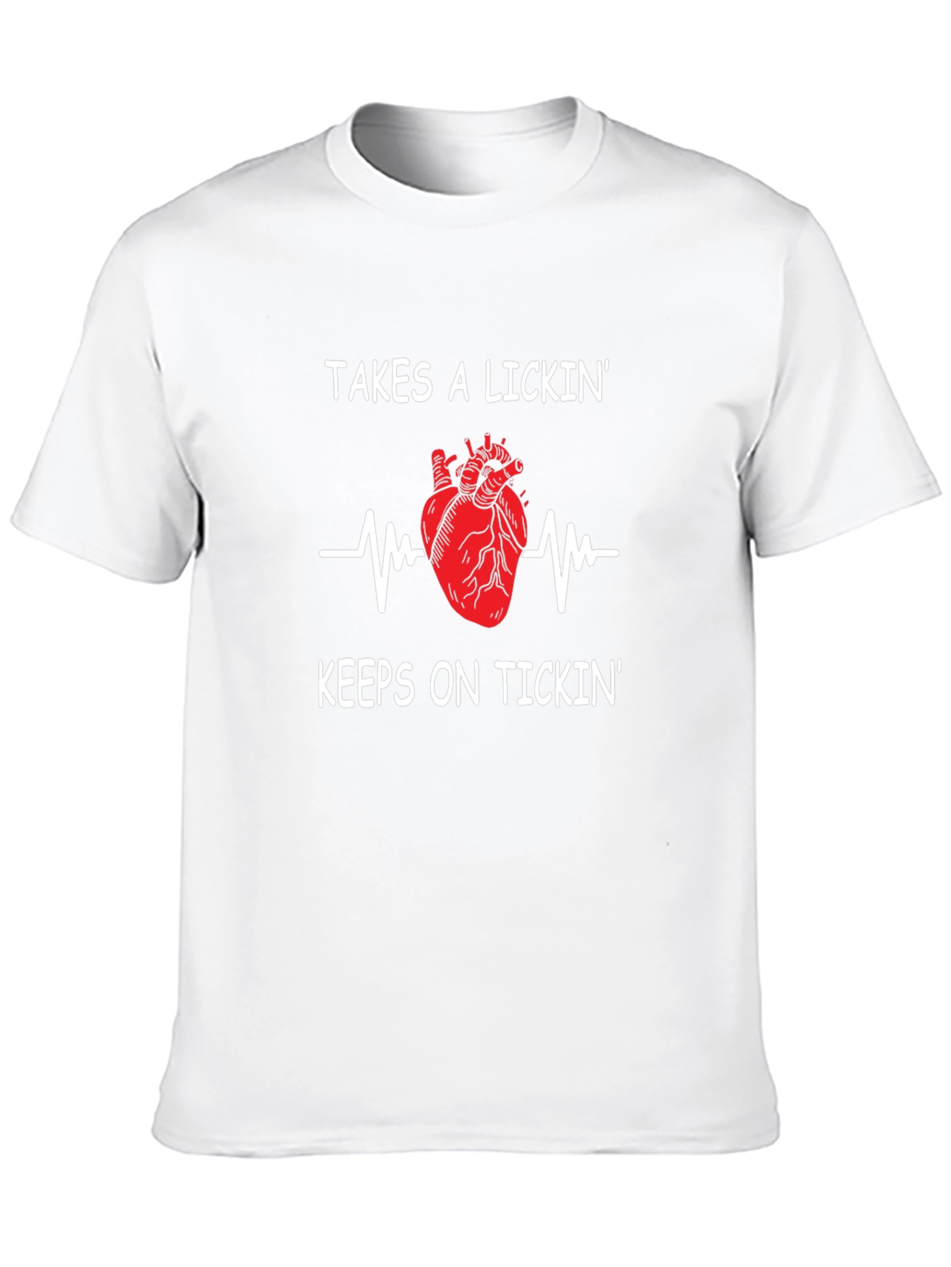 Takes A Lickin Keeps On Tickin Graphic Tee