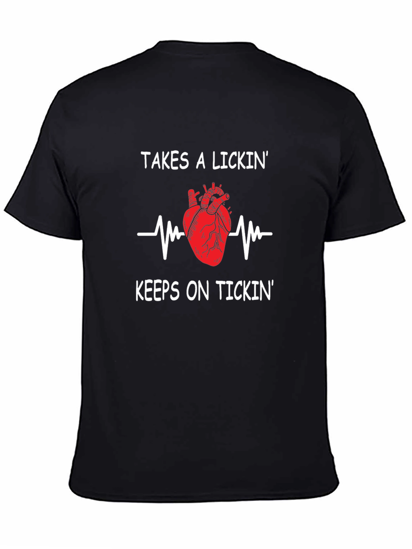Takes A Lickin Keeps On Tickin Graphic Tee