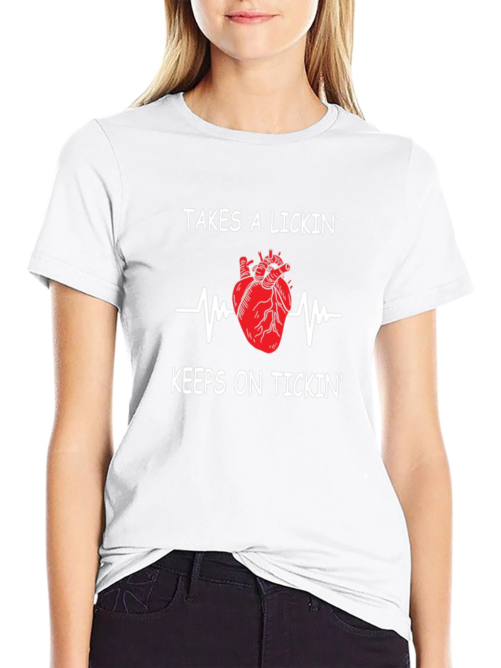 Takes A Lickin Keeps On Tickin Graphic Tee
